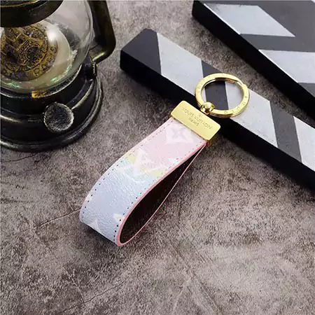 Louis Vuitton color - printed keychain