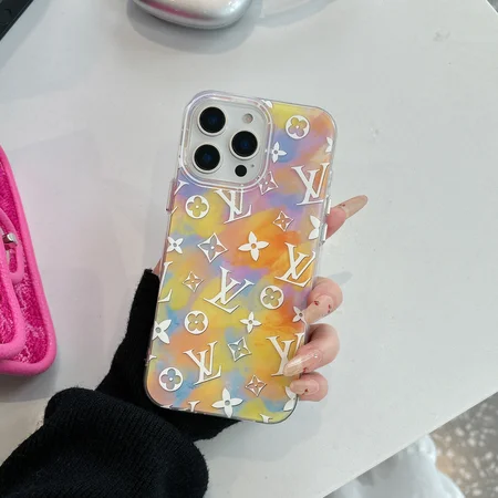 Colorful LV phone case