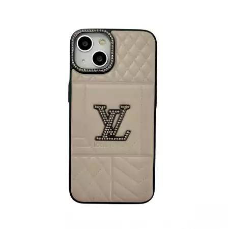 Louis Vuitton limited - edition quilted embossed iphone case with diamond - studded camera lens