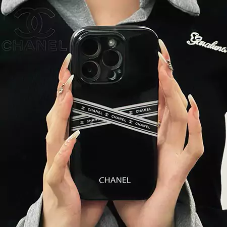 chanel ribbon - knot glossy iphone case