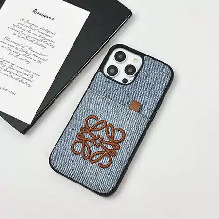 loewe denim card slot iphone 16/16pro/pro max case