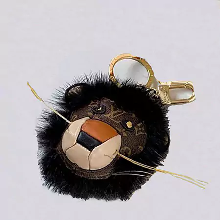 Louis Vuitton lion keychain