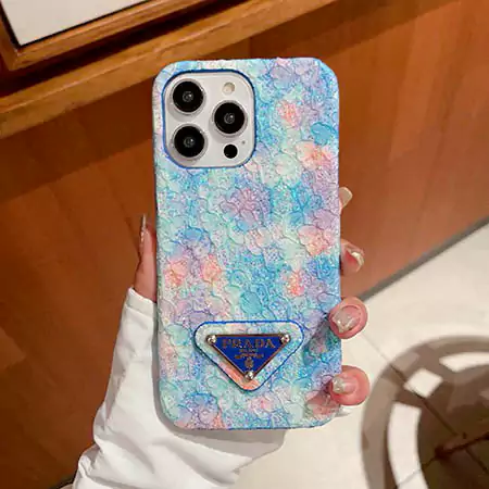 prada glitter lace trim iphone 16/16pro/pro max case