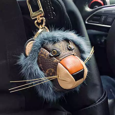 Louis Vuitton lion keychain