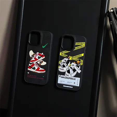 nike sneaker motif iphone case
