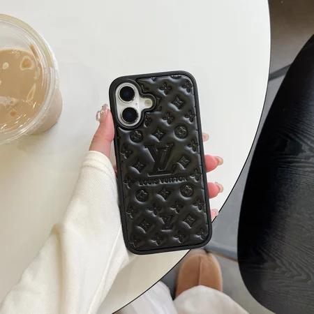 Leather LV phone case
