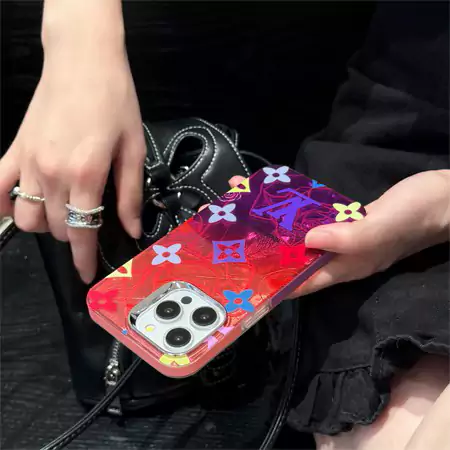 louis vuitton gradient - colored iphone case