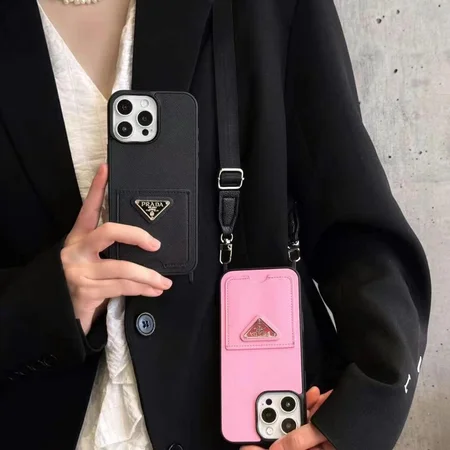 prada saffiano crossbody iphone 16/16pro/pro max case