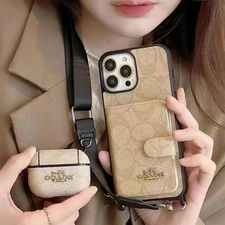 coach crossbody cardholder iphone 16/16pro/pro max case