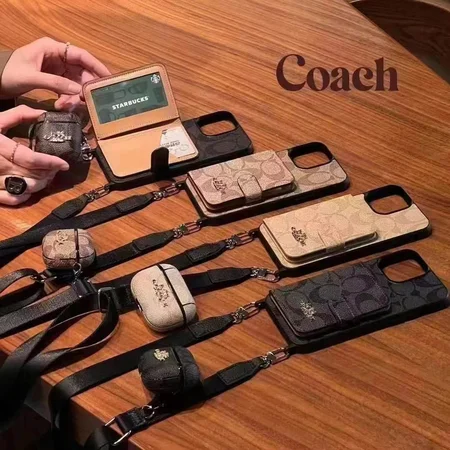 coach crossbody cardholder iphone 16/16pro/pro max case