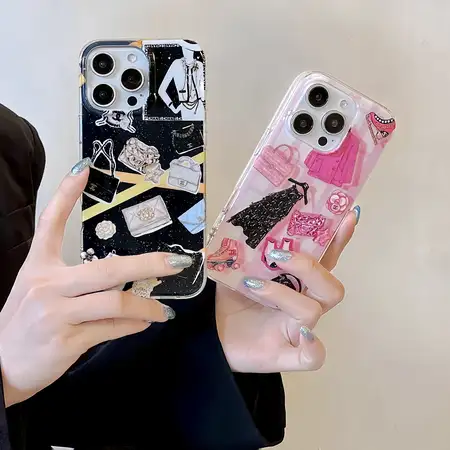 chanel signature elements iphone 16/16pro/pro max case