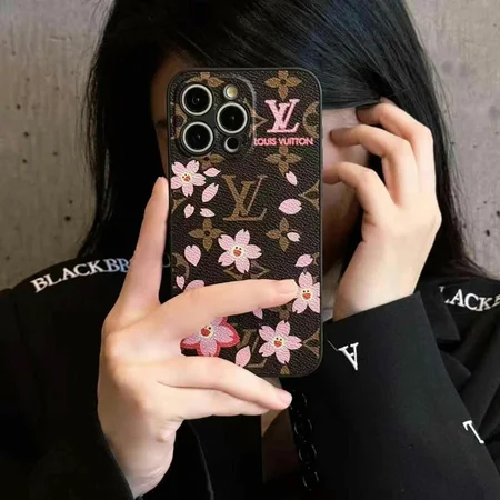 louis vuitton cherry blossom monogram iphone 16/16pro/pro max case