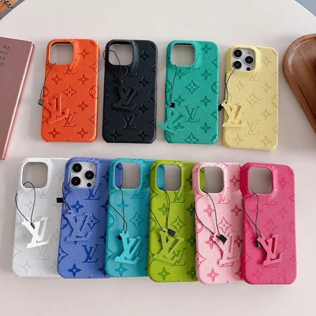 louis vuitton pebbled leather multicolor monogram iphone 16/16pro/pro max case