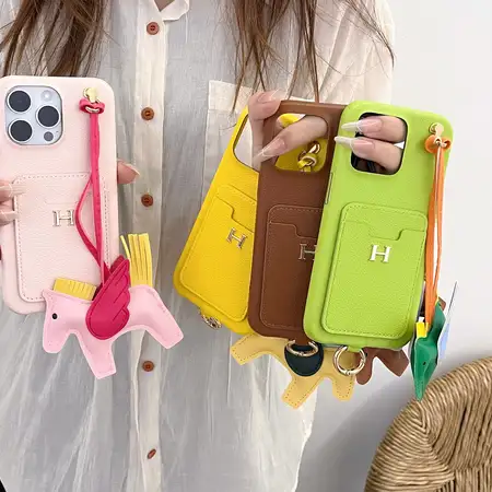 Hermes card slot phone case
