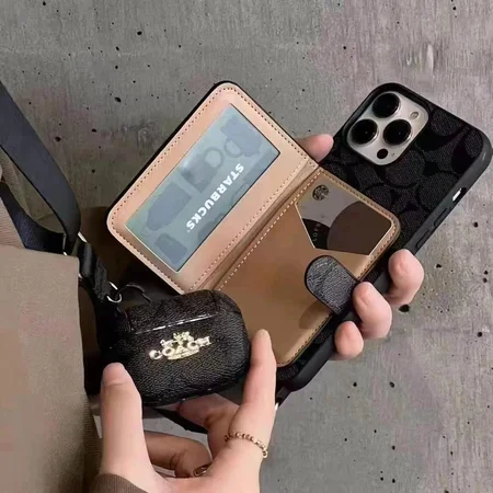 coach crossbody cardholder iphone 16/16pro/pro max case