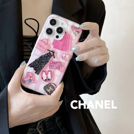 chanel signature elements iphone 16/16pro/pro max case
