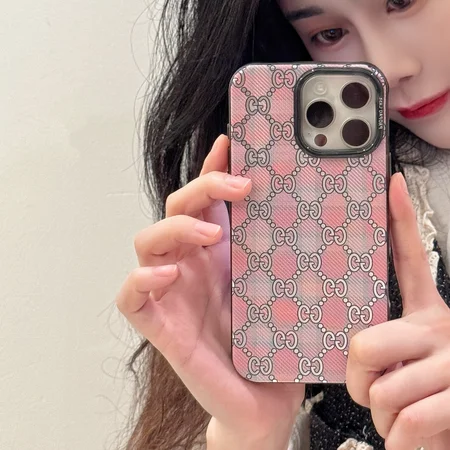 CHANEL striped phone case