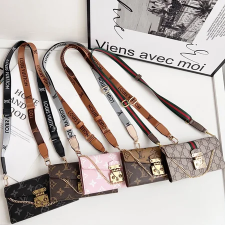 louis vuitton gucci courier pouch monogram crossbody iphone 16/16pro/pro max case