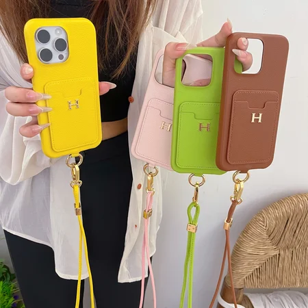 hermès cardholder crossbody iphone 16/16pro/pro max case