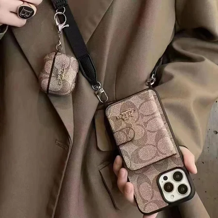 coach crossbody cardholder iphone 16/16pro/pro max case