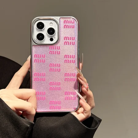 miumiu pink cute iphone 16/16pro/pro max case