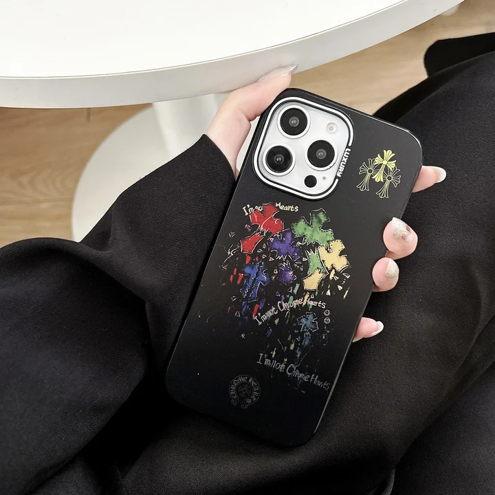  chrome hearts iphone 13/13pro case