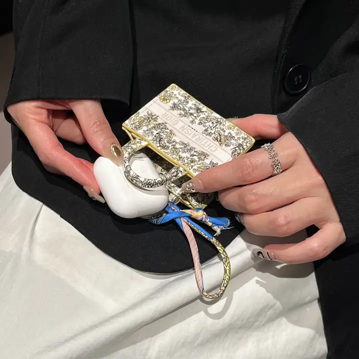 Dior tote bag - style AirPods case