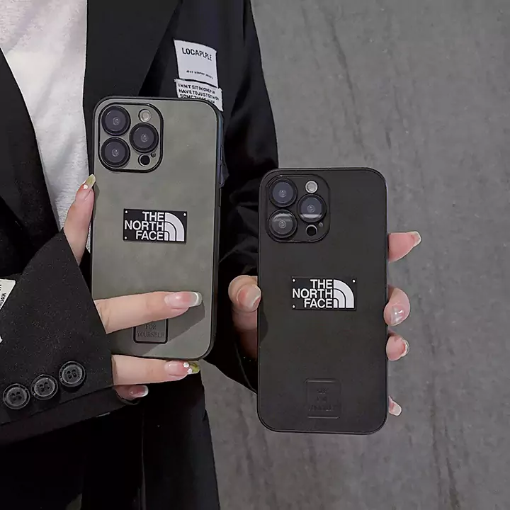 the north face metal logo iphone case