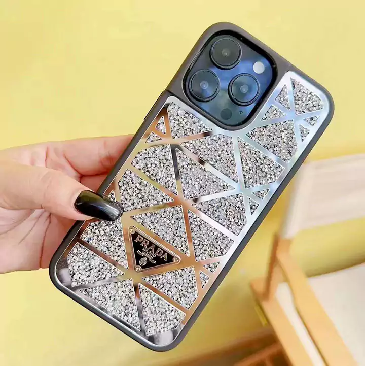 Prada solid color phone case