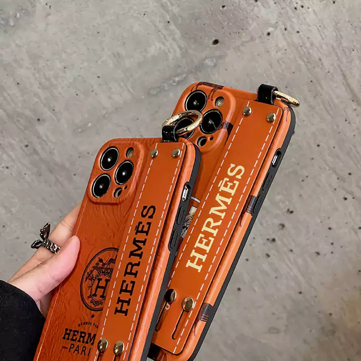 hermès orange iphone case