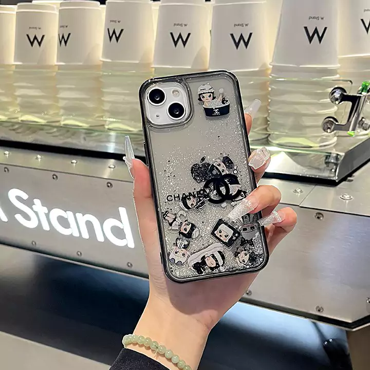chanel pop mart flowing blocks iphone case