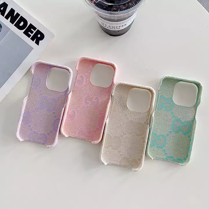 Gucci colorful textile iPhone case