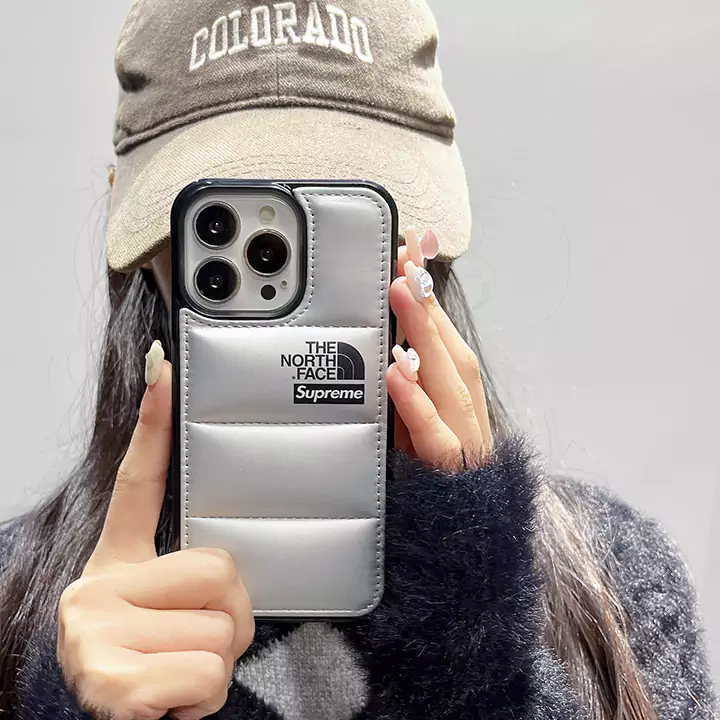  the north face supreme iphone 15/15pro case