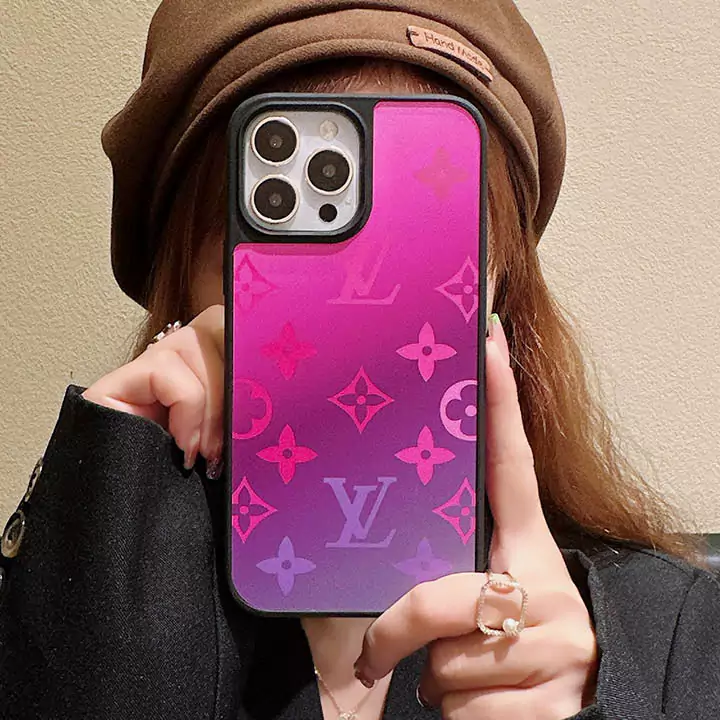 louis vuitton gradient mini logo iphone case