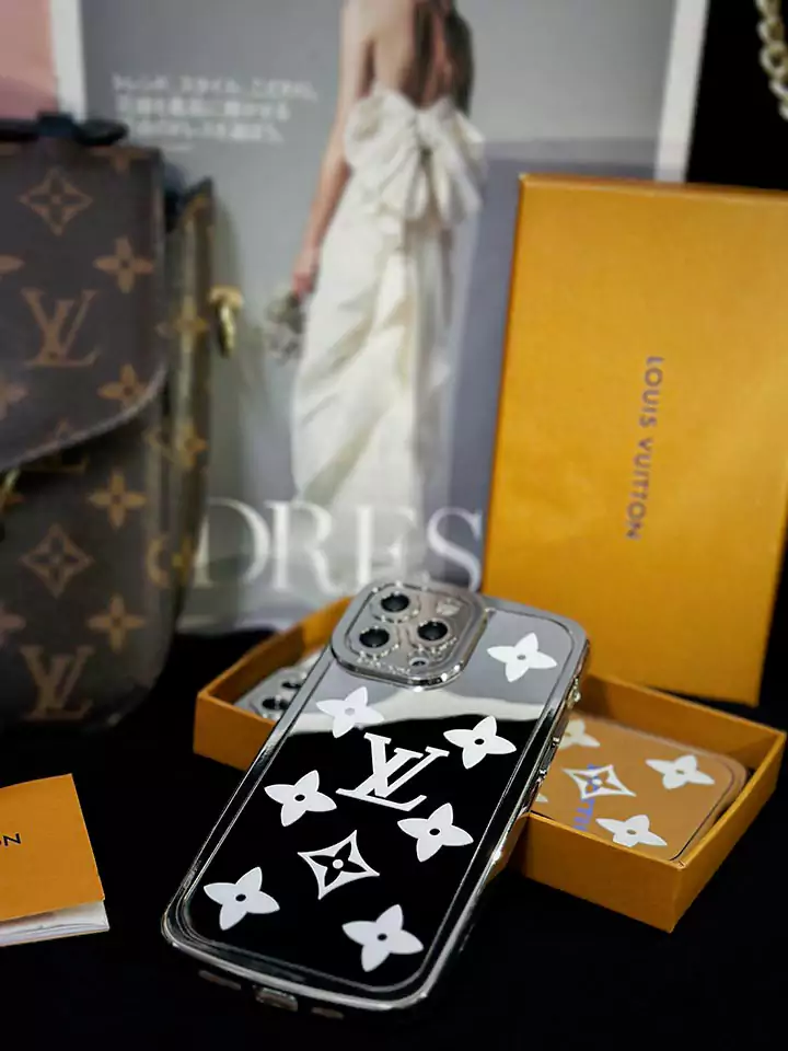 louis vuitton classic monogram flowers floral camera lens iphone case