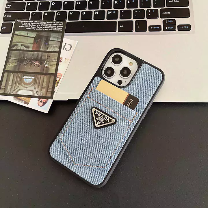 Prada card holder phone case