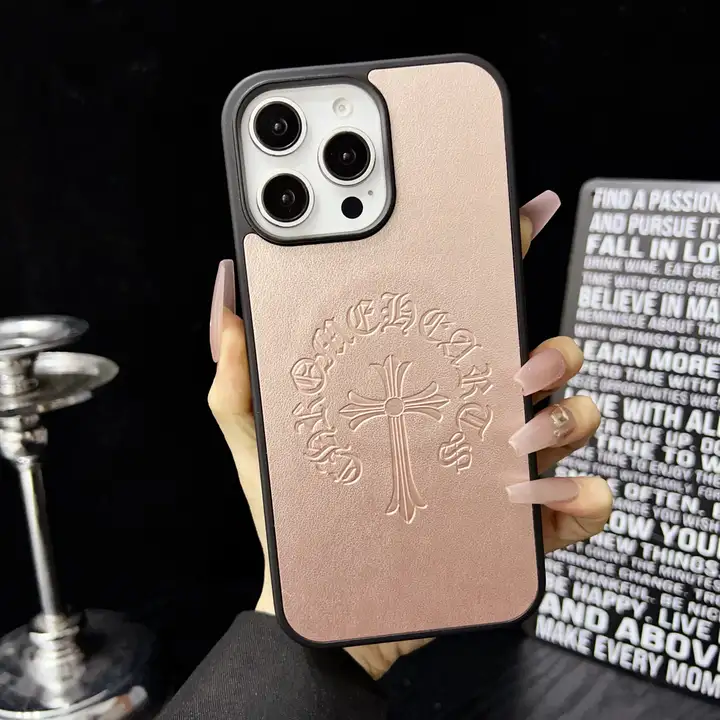  chrome hearts iphone 15/15pro case
