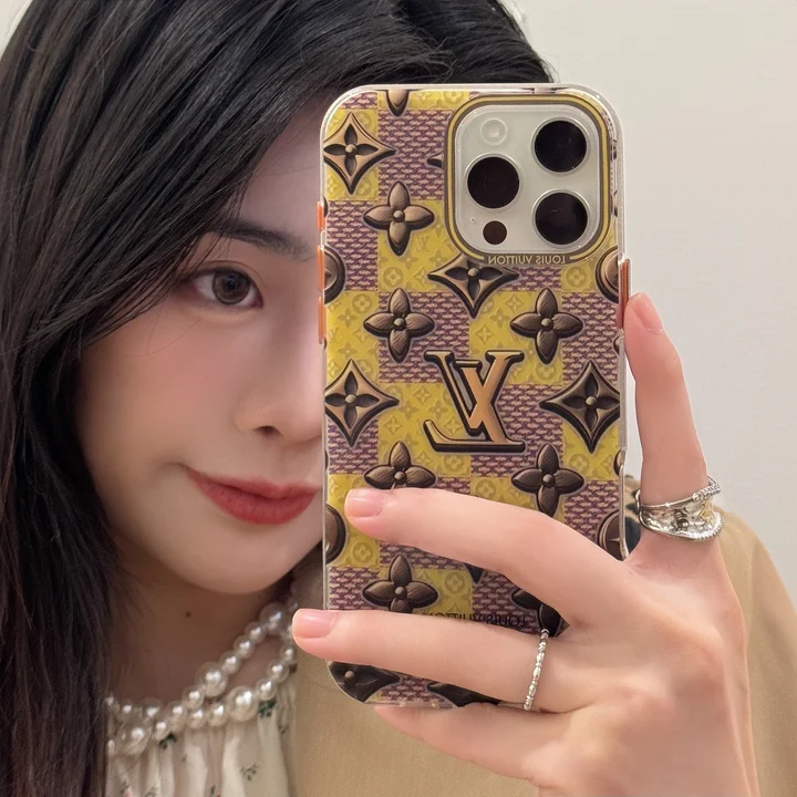  LV checked phone case