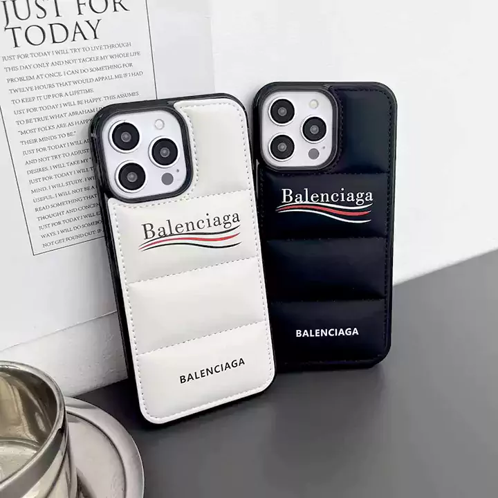 balenciaga black and white iphone case