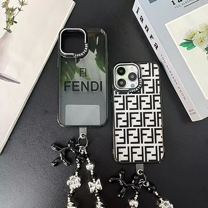fendi chain - attached iphone case