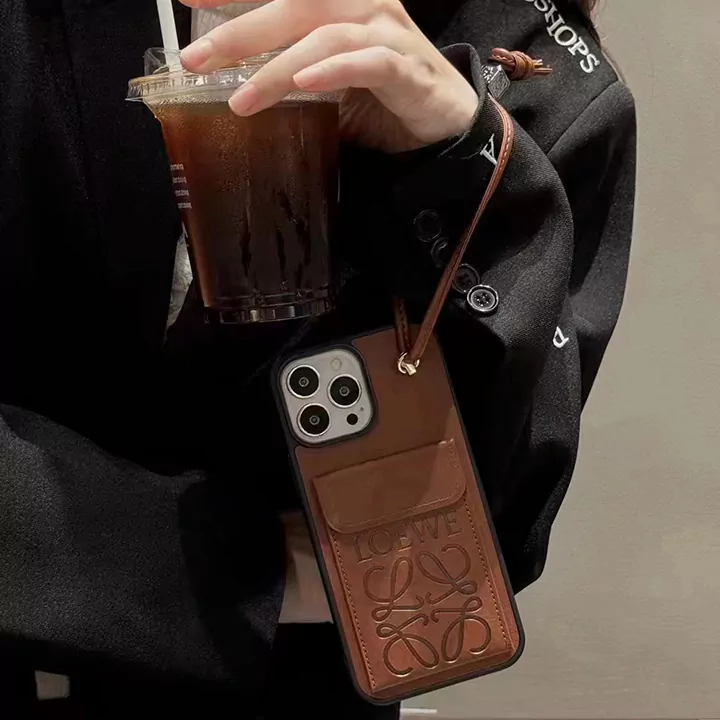loewe card holder wrist strap iphone case