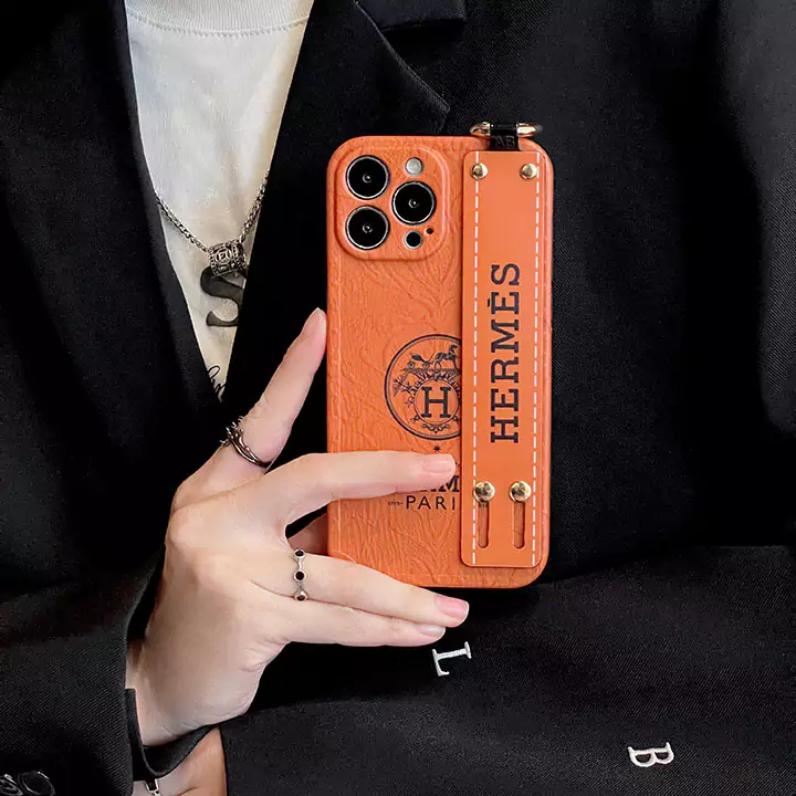 hermès wrist strap iphone case