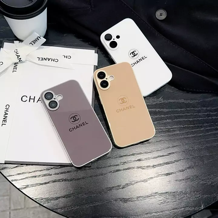 chanel three color iphone case