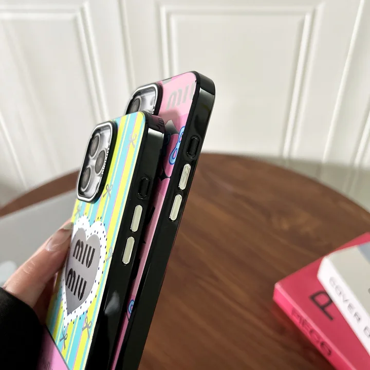 miumiu pink bow heart iphone 16/16pro/pro max case