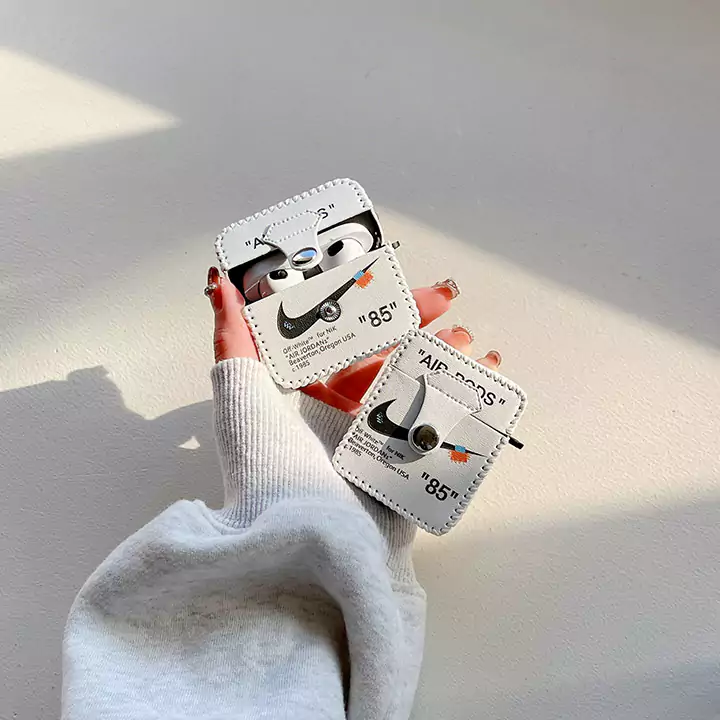 NIKE - inspired white AirPods case