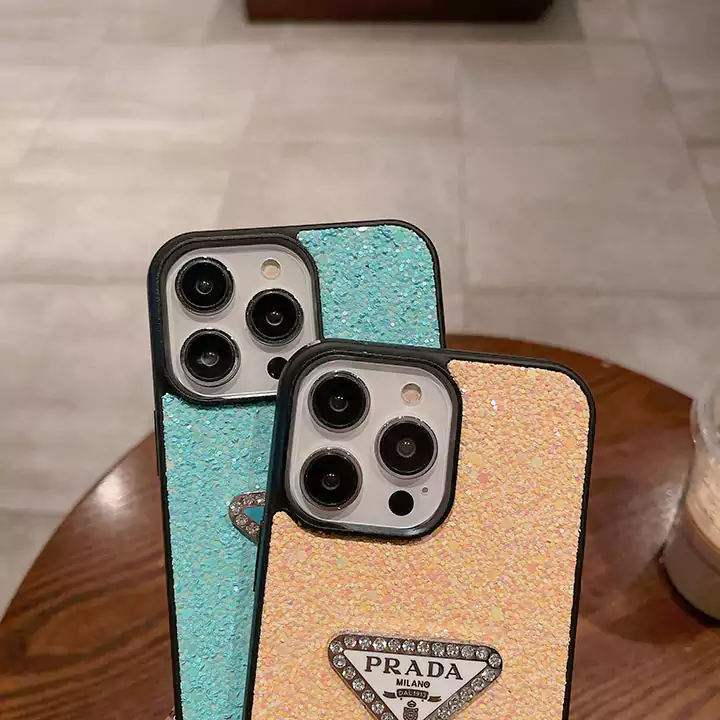 Prada glitter phone case