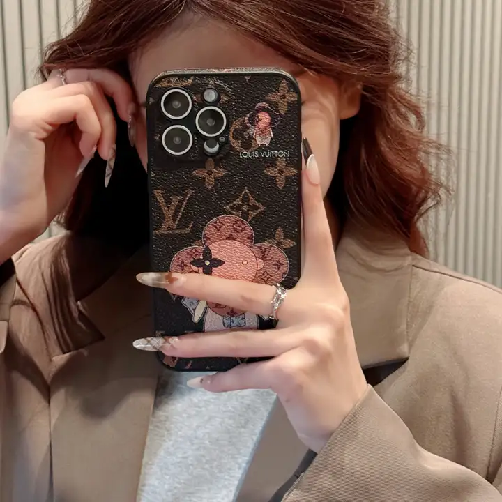 louis vuitton cartoon monogram iphone case