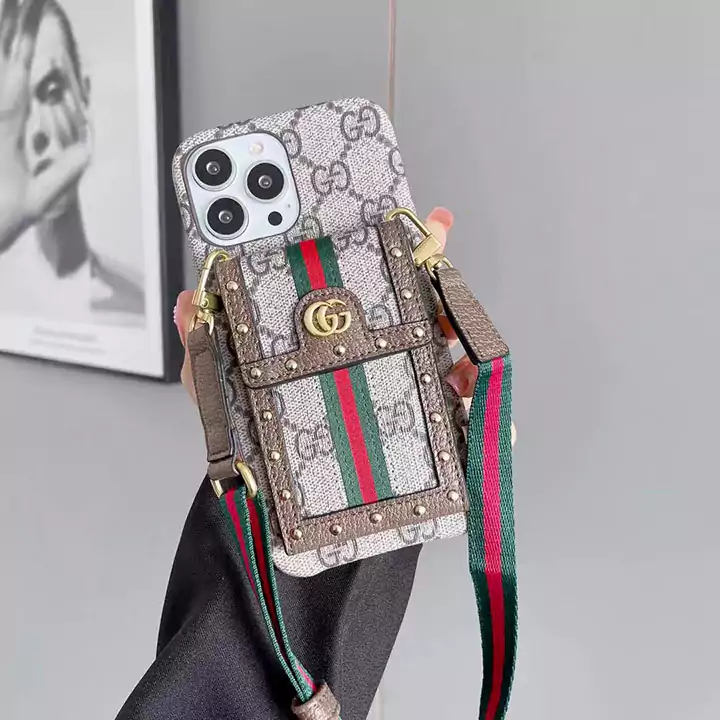 Gucci crossbody iPhone case