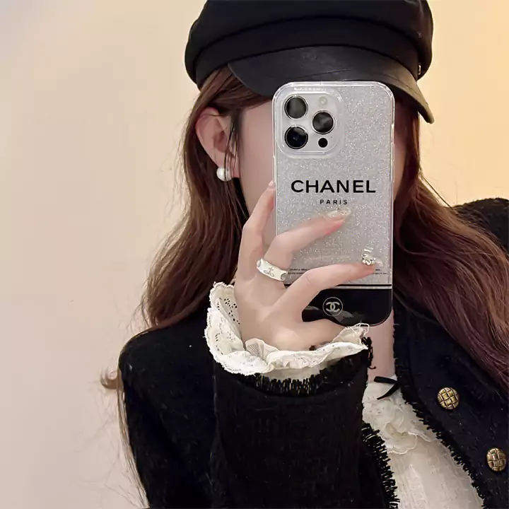  chanel glittery gold iphone 14 case