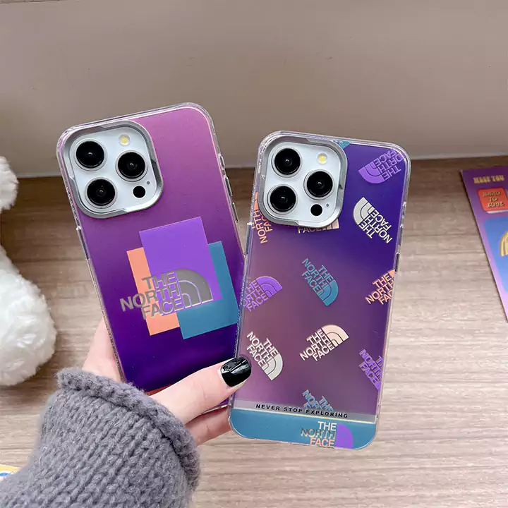 the north face polestar blue light iphone case